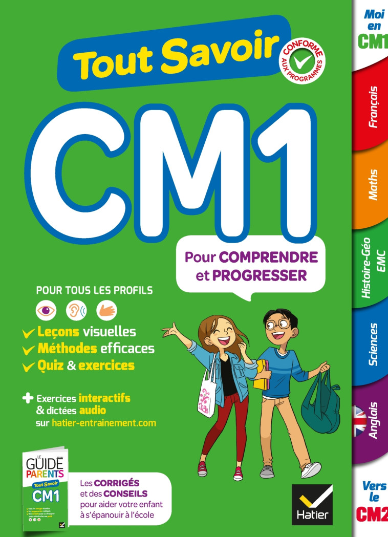 TOUT SAVOIR CM1 - ANTOINE/IDIARD/MUL - HATIER