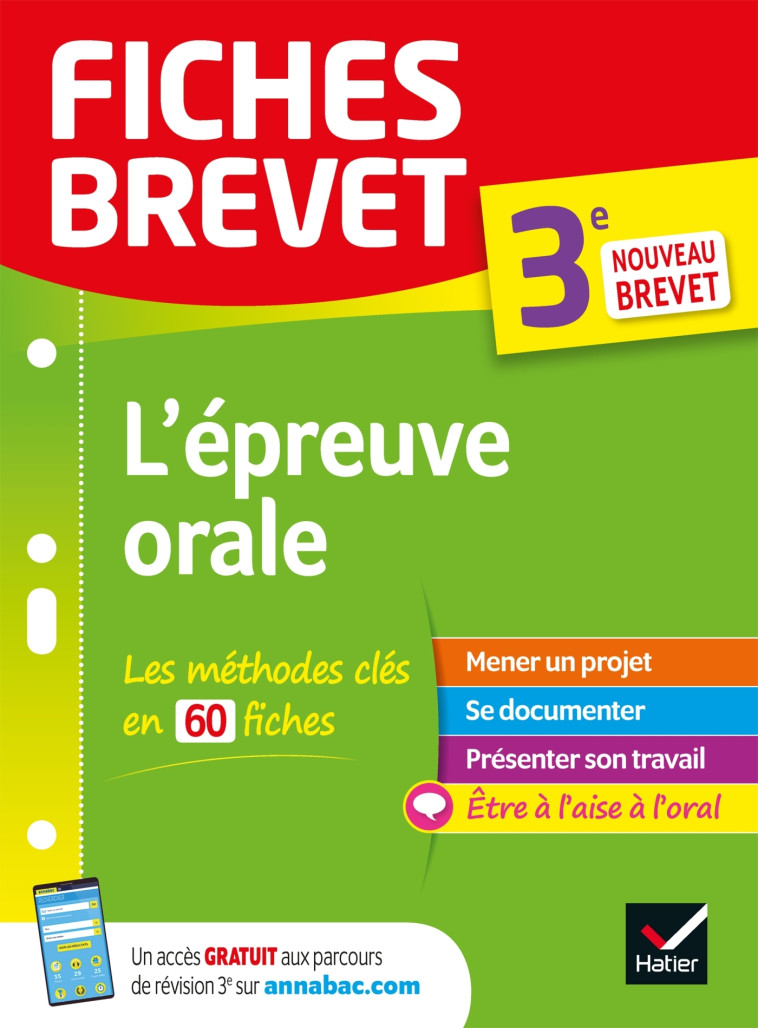 L'EPREUVE ORALE DU BREVET 3E 2020 - GAILLARD/PERROT - HATIER