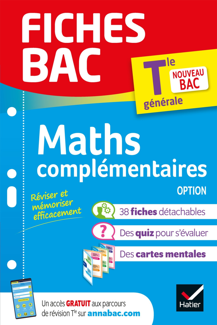 MATHS COMPLEMENTAIRES OPTION TLE 2020 N) - XXX - HATIER