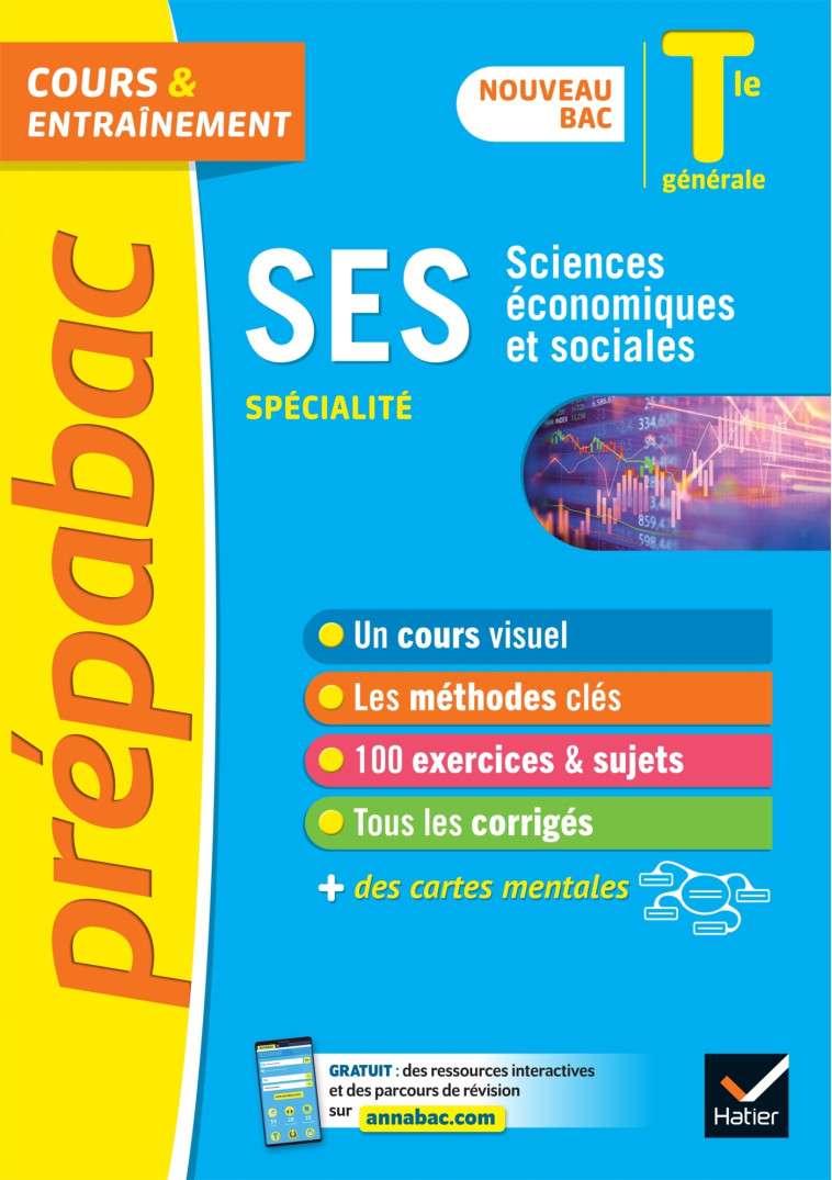 SPECIALITE SES TLE 2020 COURS ET ENTRAINEMENT - BACHELERIE-MARTEAU - HATIER