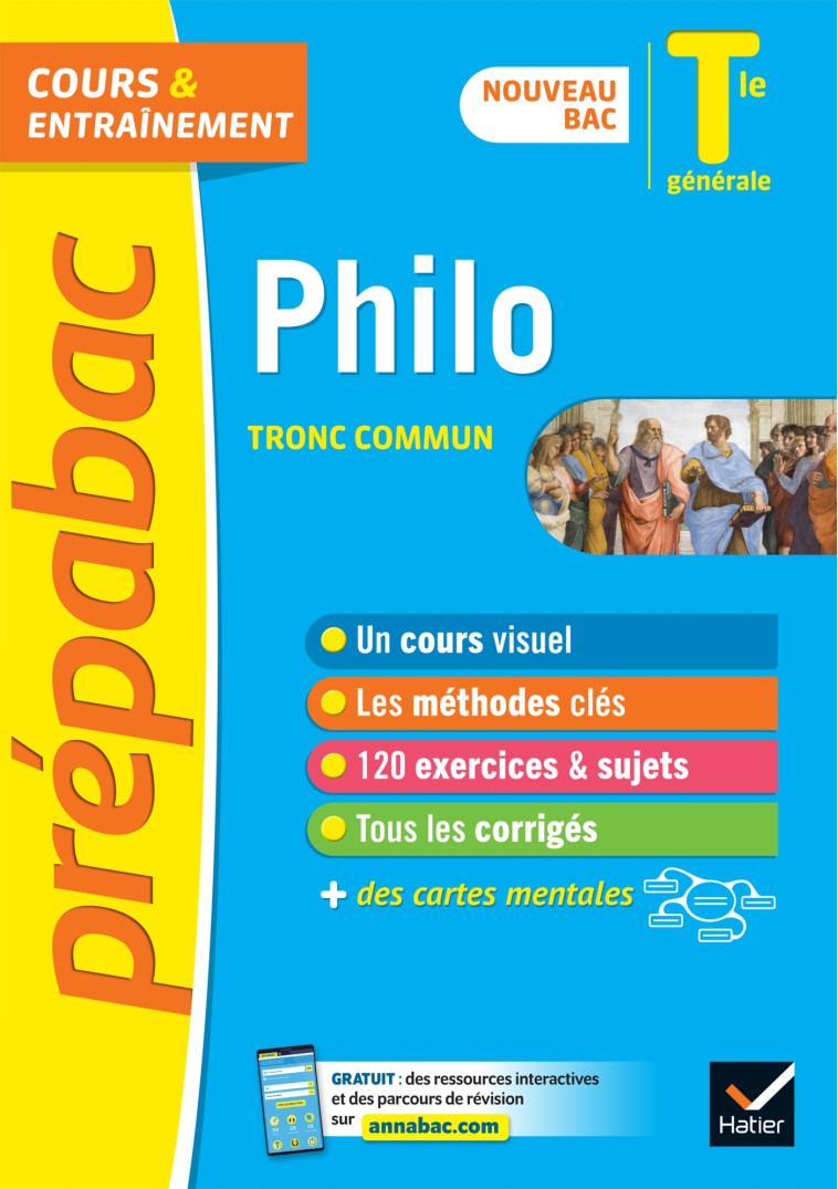 PHILOSOPHIE TLE GENERALE COURS ET ENTRAINEMENT - GHRENASSIA/DEKHIL - HATIER