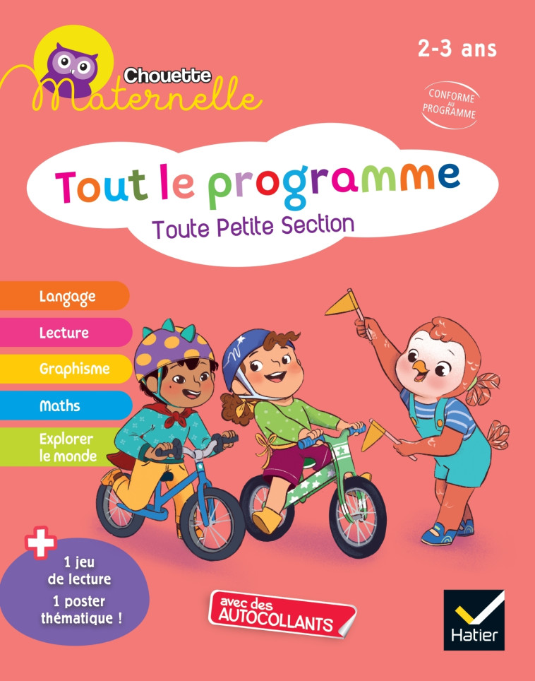 CHOUETTE MATERNELLE TOUT LE PROGRAMME TPS 2021 - DOUTREMEPUICH/JAMMES - HATIER