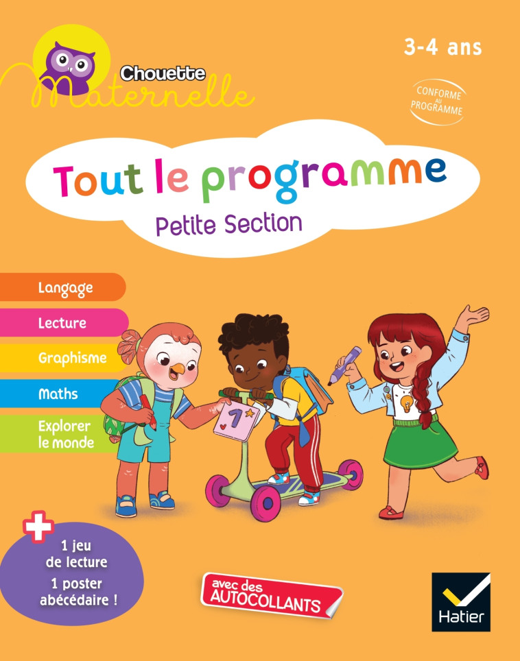 CHOUETTE MATERNELLE TOUT LE PROGRAMME PS 2021 - DOUTREMEPUICH/CHIODO - HATIER