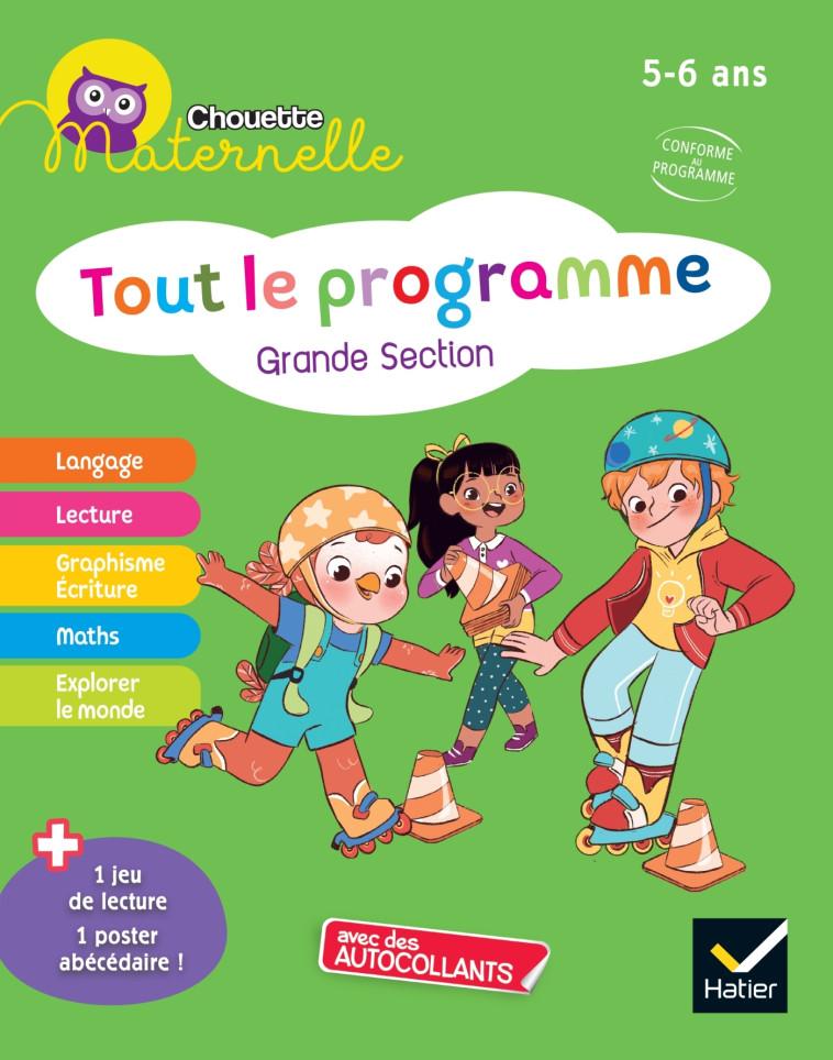 CHOUETTE MATERNELLE TOUT LE PROGRAMME GS 2021 - DOUTREMEPUICH/BRETIN - HATIER