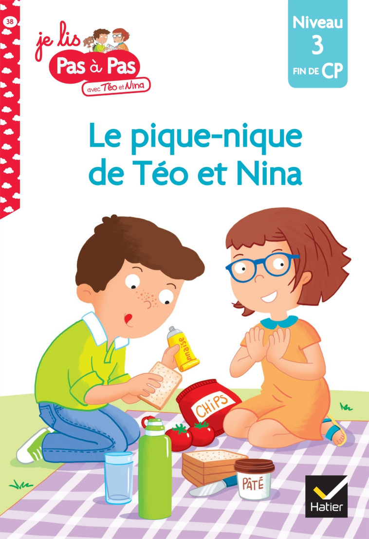 LE PIQUE NIQUE DE TEO ET NINA CP NIVEAU 3 - CHAVIGNY - HATIER