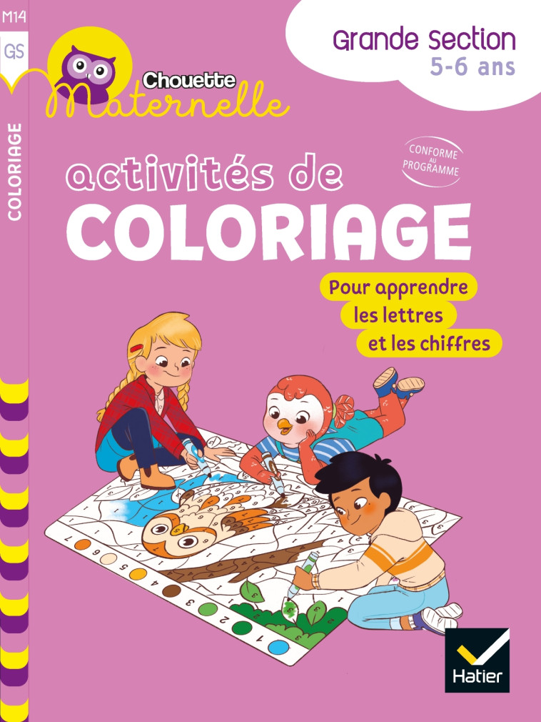 ACTIVITES DE COLORIAGE GS 2021 - MORNET/BONE - HATIER