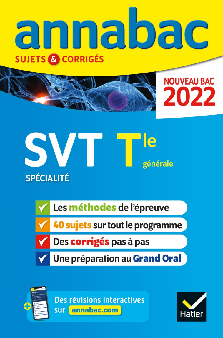 SPECIALITE SVT TLE 2022 - XXX - HATIER