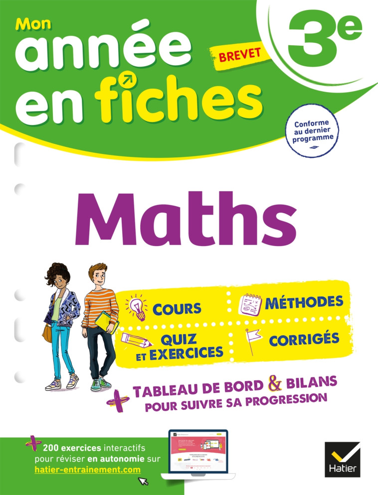 MATHS 3E  2021 - DE REGGI/QUINTON - HATIER