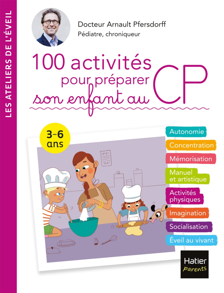 100 ACTIVITES POUR PREPARER SON ENFANT AU CP - PFERSDORFF/ADEJIE - HATIER PARENTS