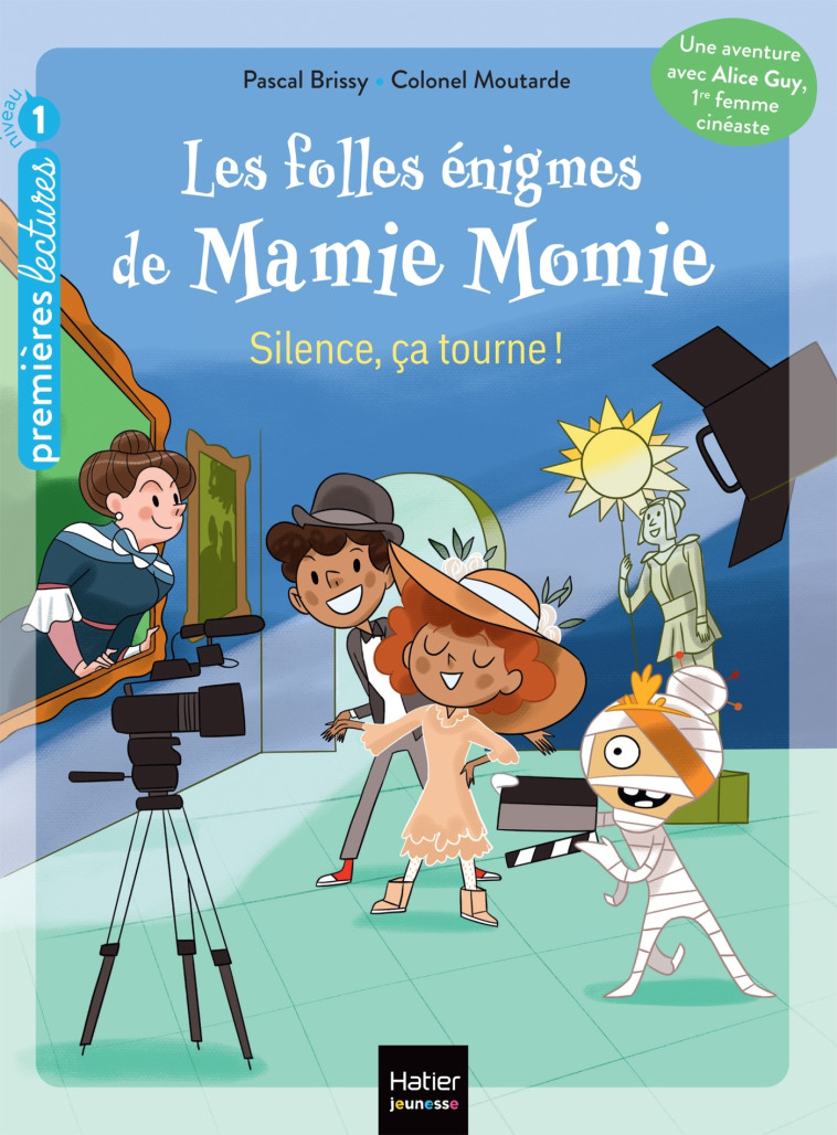 LES FOLLES ENIGMES DE MAMIE MOMIE T05 SILENCE CA TOURNE - PASCAL - HATIER JEUNESSE