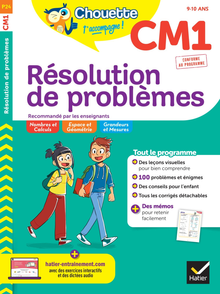 RESOLUTION DE PROBLEMES CM1 ED 2022 - BIA JEANNE - HATIER