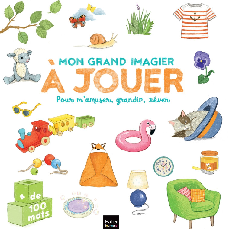 MON GRAND IMAGIER A JOUER - RUBINI STEPHANIE - HATIER JEUNESSE