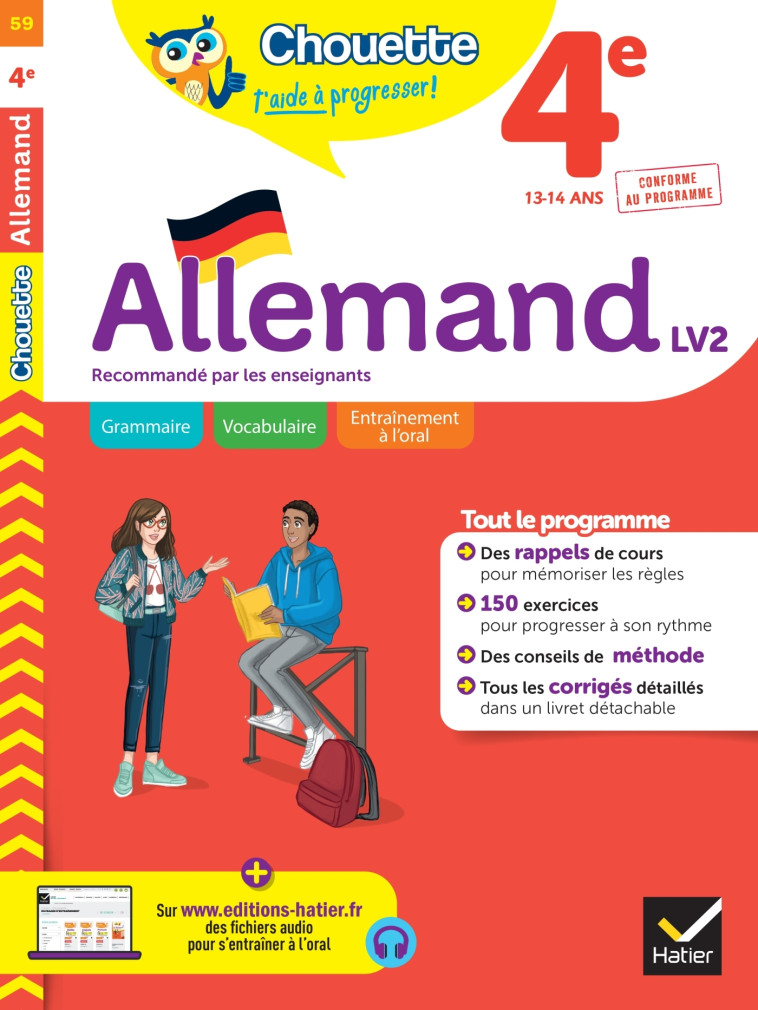 ALLEMAND 4E - LV2 (A1+, A2) ED 2022 - MUNOZ FRANCOISE - HATIER