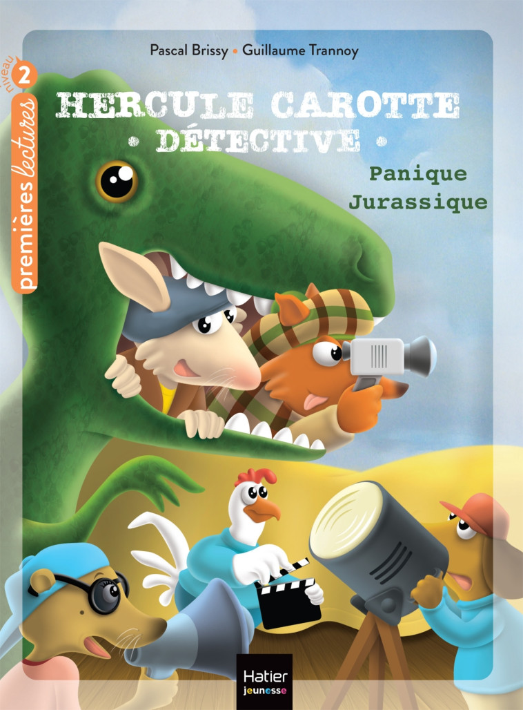 HERCULE CAROTTE, DETECTIVE T09 PANIQUE JURASSIQUE CP/CE1 - BRISSY/TRANNOY - HATIER JEUNESSE