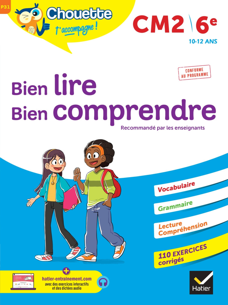 BIEN LIRE, BIEN COMPRENDRE CM2/6E - BEZU-DEBS/JEHL - HATIER