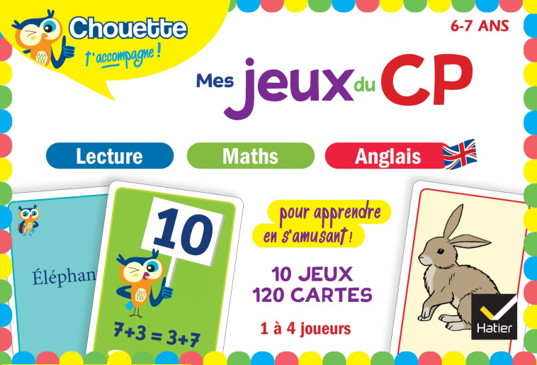 MES JEUX DU CP EN LECTURE, MATHS, ANGLAIS - COLLECTIF - HATIER