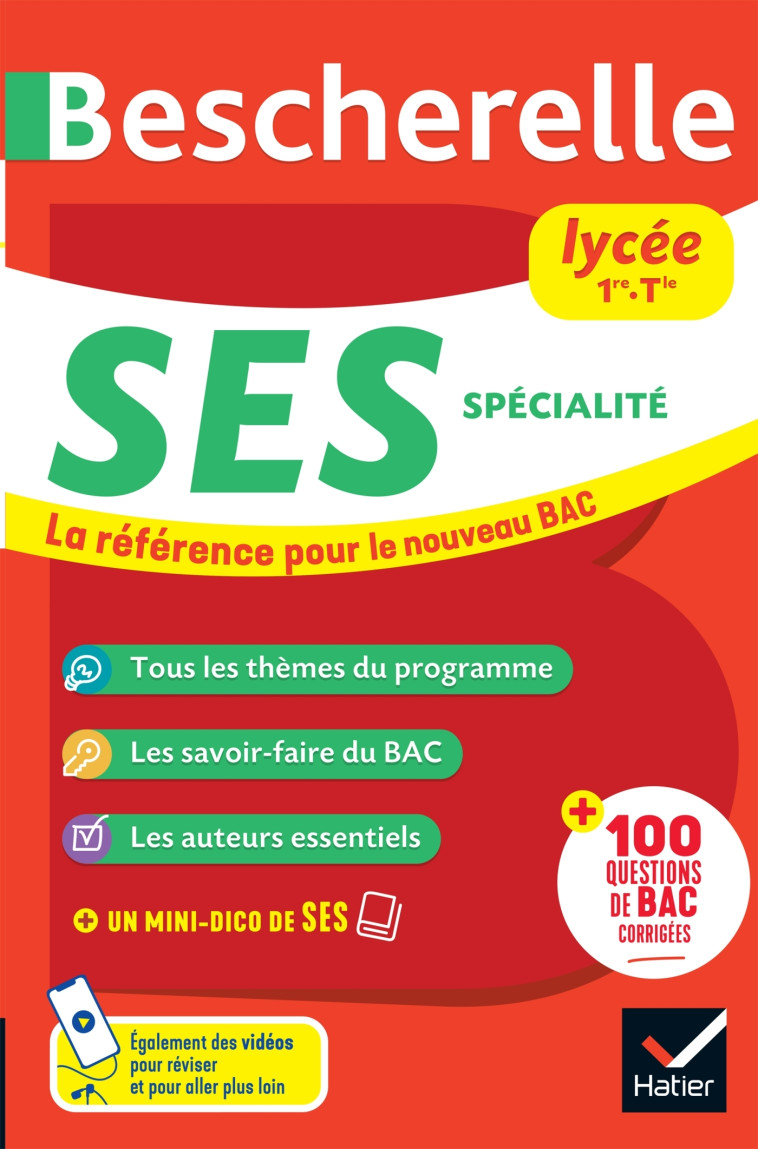 BESCHERELLE SES SPECIALITE LYCEE (1RE, TLE)  ED 2023 - CONQUER/DAUTAIS - HATIER