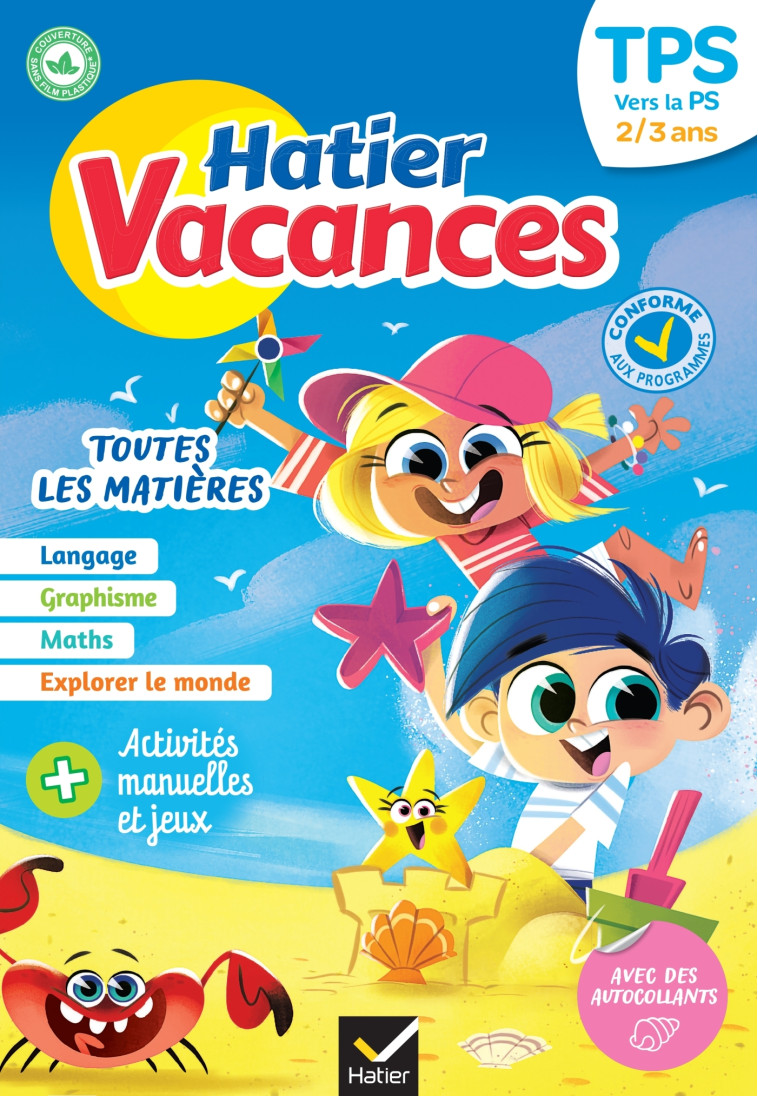 HATIER VACANCES DE LA TPS VERS LA PS 2023 - BODILIS-E - HATIER