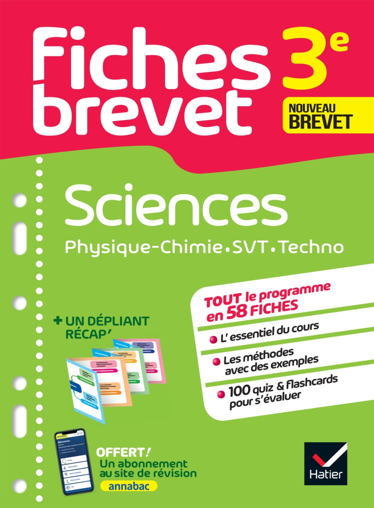 SCIENCES 3E BREVET 2023 - BIHOUEE/AUSSOURD - HATIER