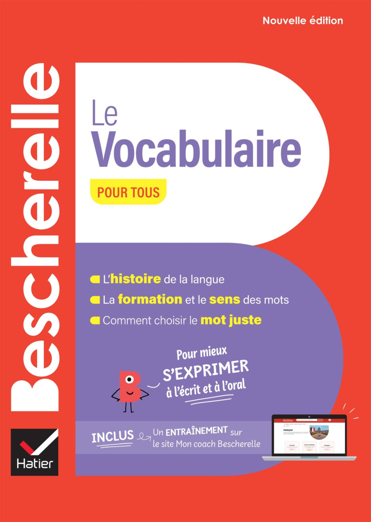 BESCHERELLE LE VOCABULAIRE POUR TOUS  ED 2024 - LESOT ADELINE - HATIER