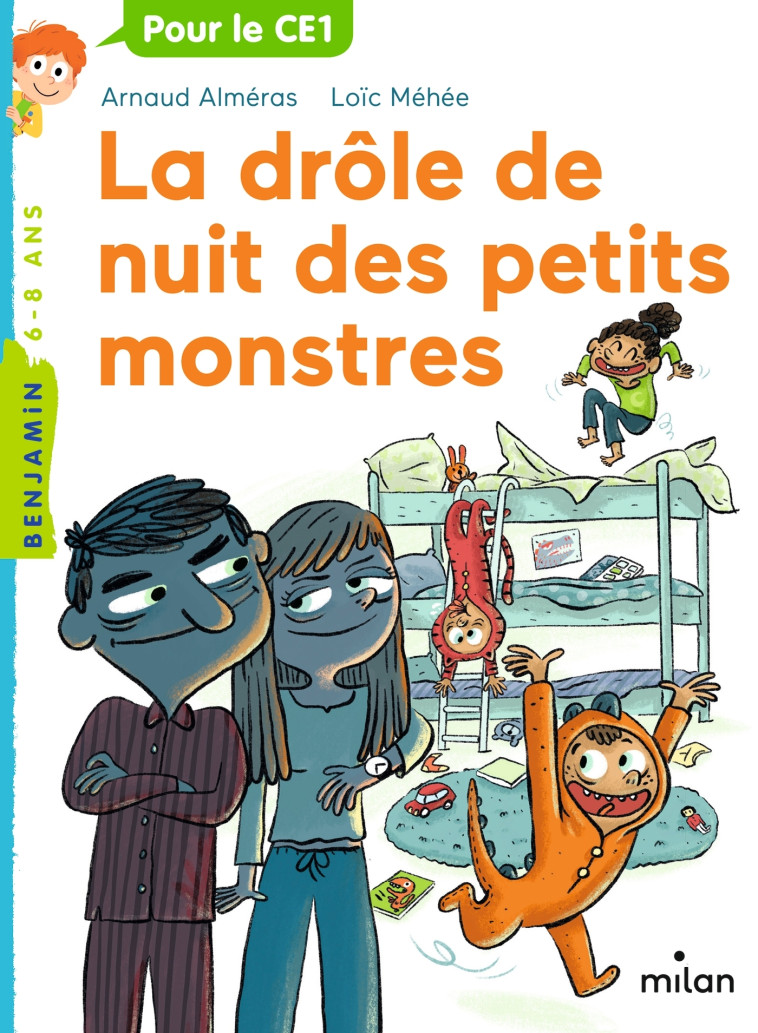 LA DROLE DE NUIT DES PETITS MONSTRES - ALMERAS/MEHEE - MILAN