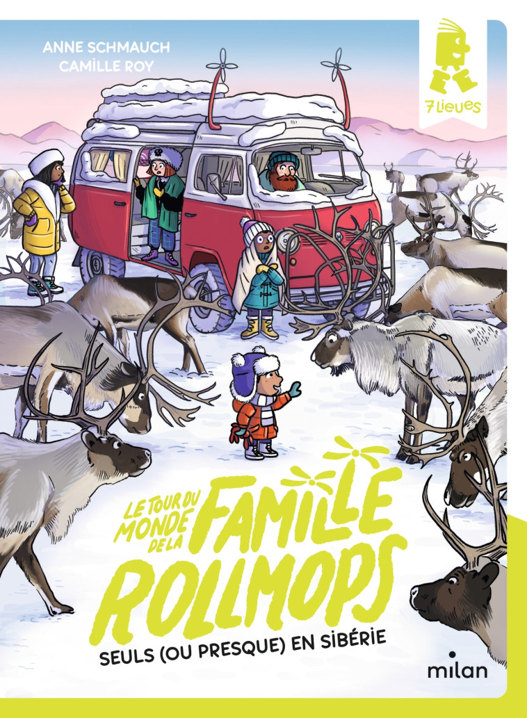 LE TOUR DU MONDE DE LA FAMILLE ROLLMOPS T04 SEULS (OU PRESQUE) EN SIBERIE - SCHMAUCH/ROY - MILAN