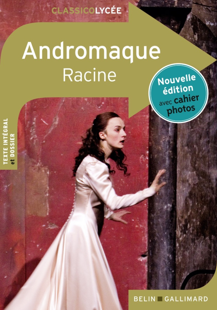 ANDROMAQUE - RACINE JEAN - BELIN EDUCATION