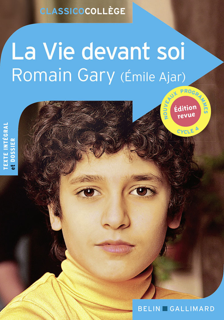 LA VIE DEVANT SOI - GARY ROMAIN - BELIN EDUCATION