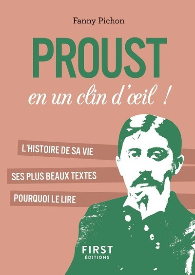 PETIT LIVRE DE - PROUST EN UN CLIN D'OEIL - PICHON FANNY - FIRST