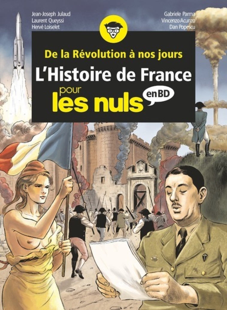 L'HISTOIRE DE FRANCE POUR LES NULS - BD INT EGRALE 3 - TOME 8 A 10 - QUEYSSI/LOISELET - FIRST