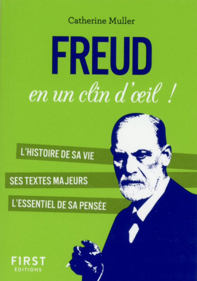 PETIT LIVRE FREUD EN UN CLIN D'OEIL - MULLER CATHERINE - FIRST