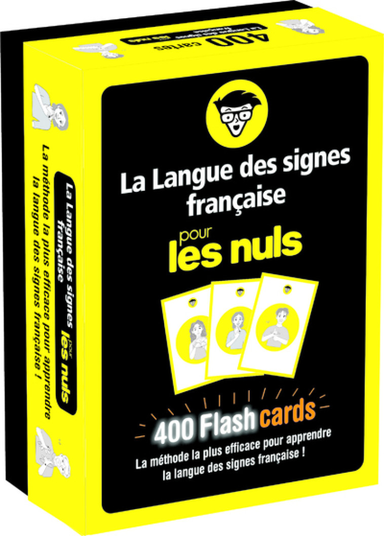 FLASHCARDS LANGUE DES SIGNES FRANCAISE POUR LES NULS CASE B - MARCHAL/TESSIER - POUR LES NULS