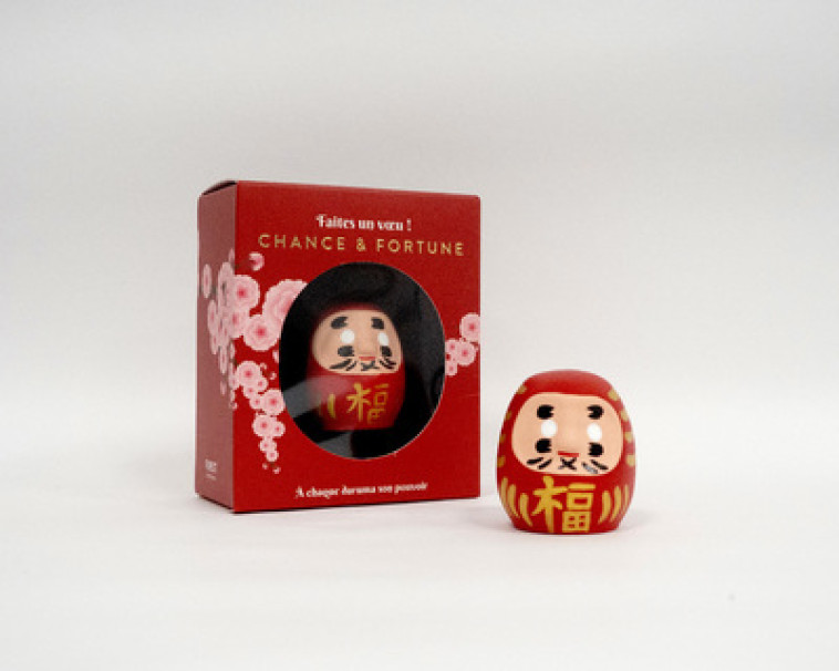 COFFRET DARUMA CHANCE & FORTUNE - COLLECTIF - FIRST