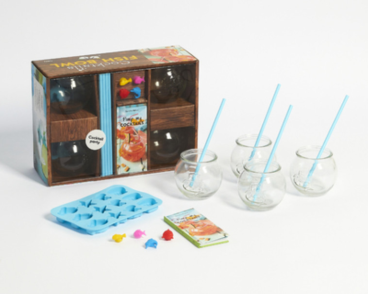 COFFRET COCKTAILS FISH BOWL - BOITE ET ACCESSOIRE - MAHUT SANDRA - FIRST