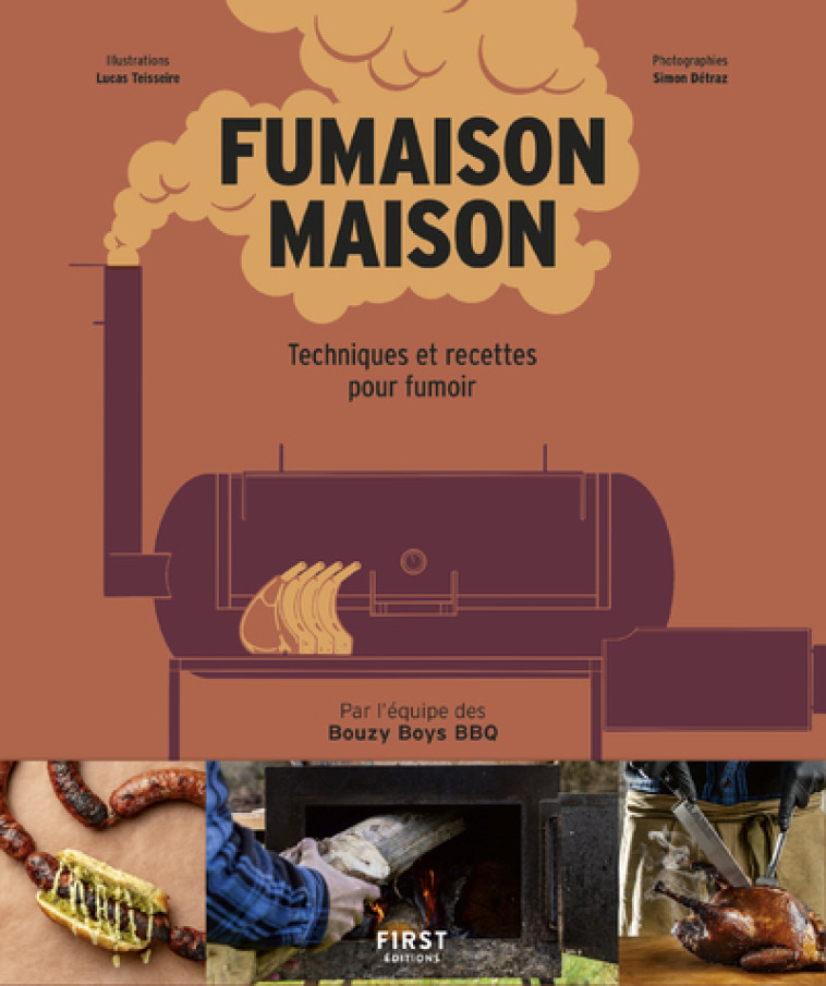 FUMAISON MAISON - TECHNIQUES ET RECETTES POUR FUMOIR - COLLECTIF - FIRST