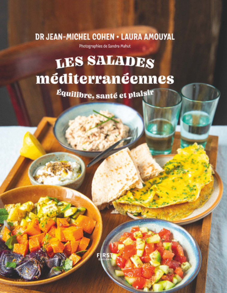 LES SALADES MEDITERRANEENNES - COHEN JEAN-MICHEL - FIRST