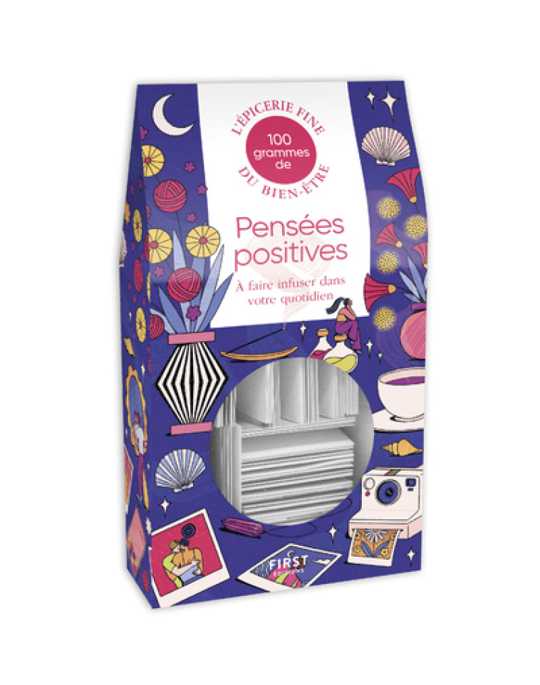 100 GRAMMES DE PENSEES POSITIVES, 5E ED - MADEMOISELLE NAVIE - FIRST