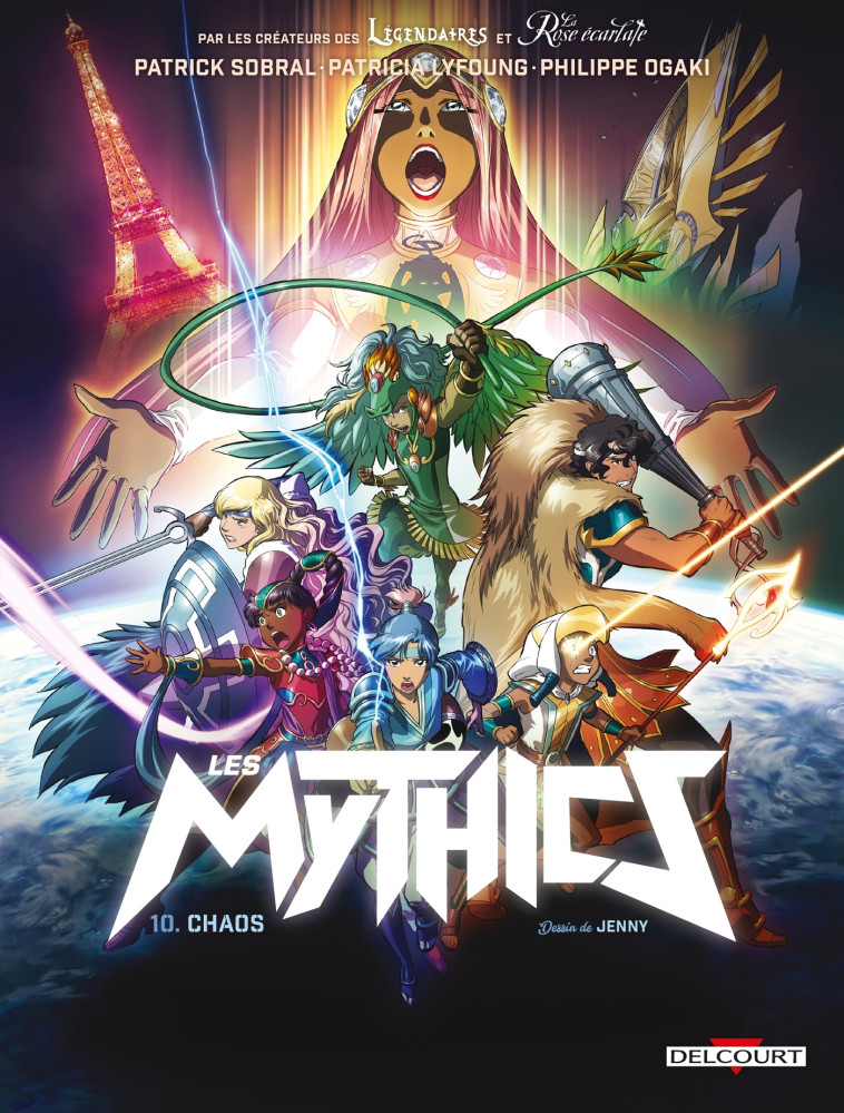 LES MYTHICS T10 CHAOS - JENNY/OGAKI/LYFOUNG - DELCOURT