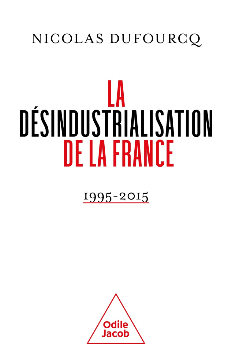 LA DESINDUSTRIALISATION DE LA FRANCE - RETOUR SUR TRENTE ANNEES - DUFOURCQ NICOLAS - JACOB