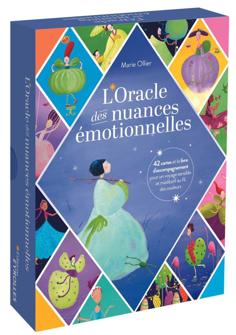 L'ORACLE DES NUANCES EMOTIONNELLES - 42 CARTES ET LE LIVRE D'ACCOMPAGNEMENT POUR UN VOYAGE SENSIBLE - OLLIER MARIE - EYROLLES