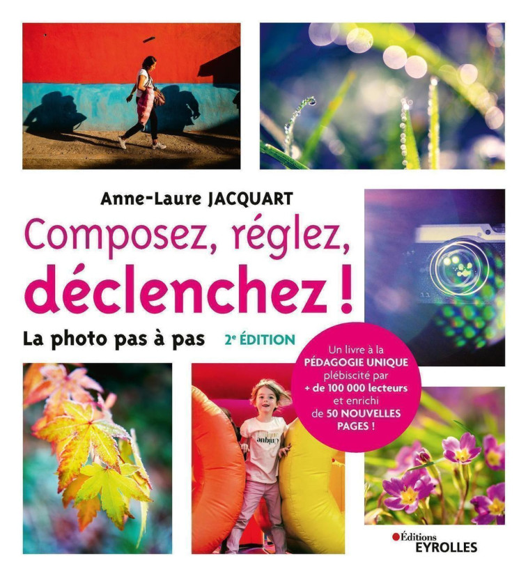 COMPOSEZ, REGLEZ, DECLENCHEZ ! - 2E EDITION - LA PHOTO PAS A PAS - JACQUART ANNE-LAURE - EYROLLES