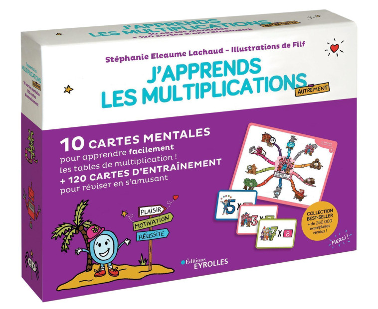 J'APPRENDS LES MULTIPLICATIONS AUTREMENT - FILF/ELEAUME LACHAUD - EYROLLES