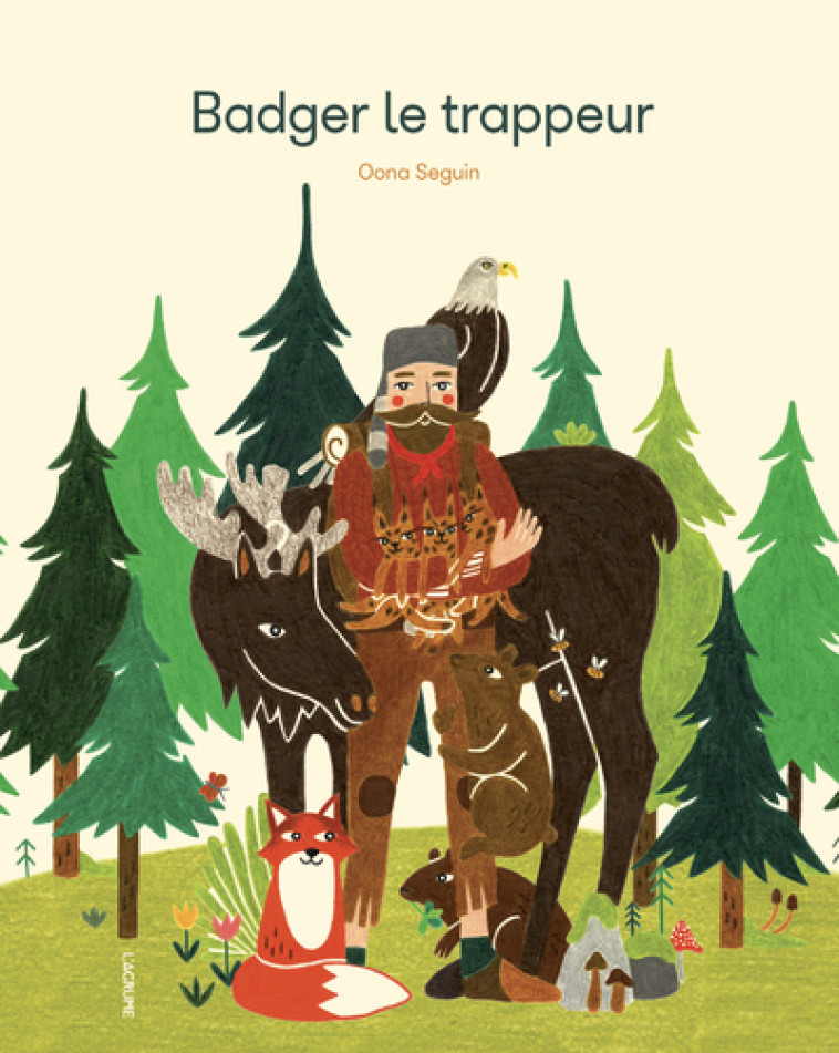 BADGER LE TRAPPEUR ETAGERE C - SEGUIN OONA - AGRUME