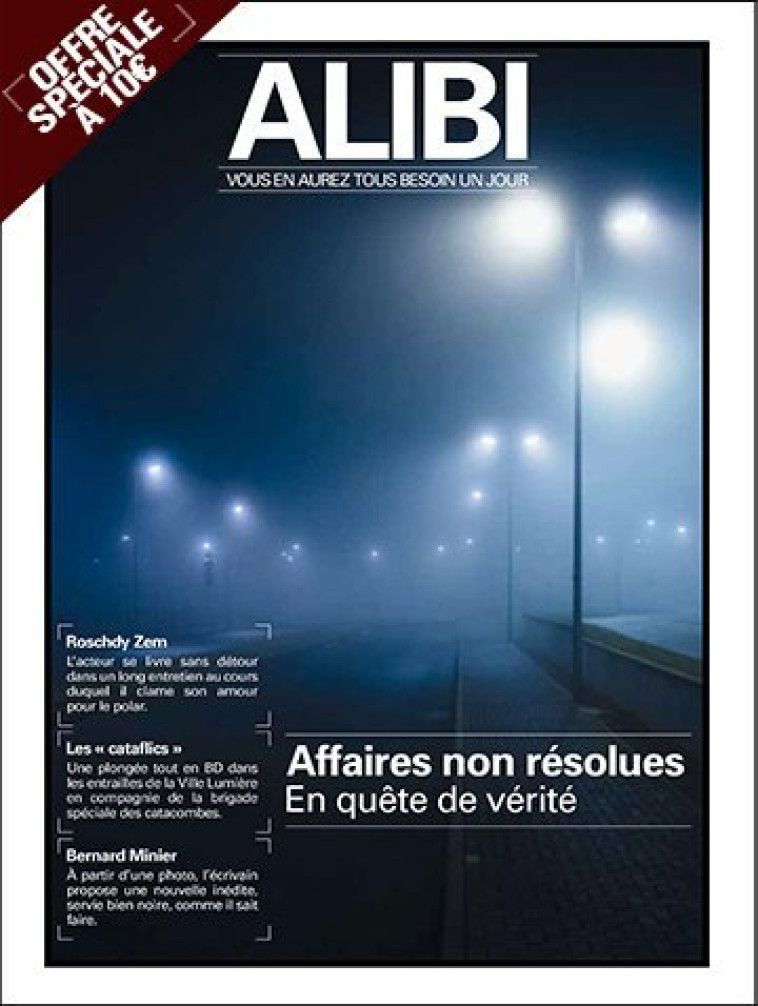 ALIBI - TOME 1 - LES AFFAIRES NON RESOLUES - XXX - ALIBI