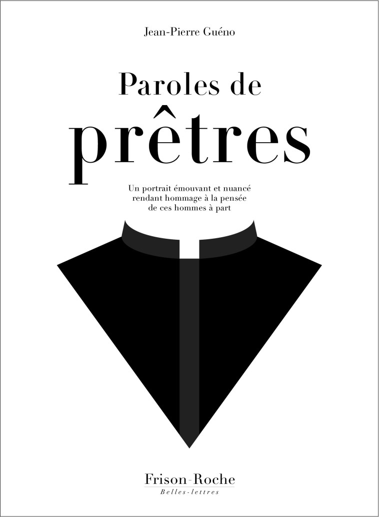 PAROLES DE PRETRES - GUENO JEAN-PIERRE - FR BELLES LETTR