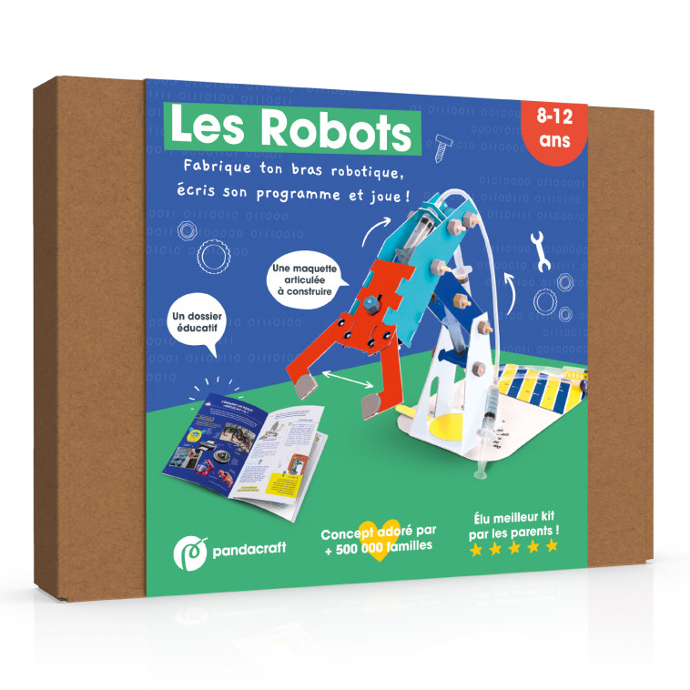 LES ROBOTS 8-12 ANS - XXX - PANDACRAFT