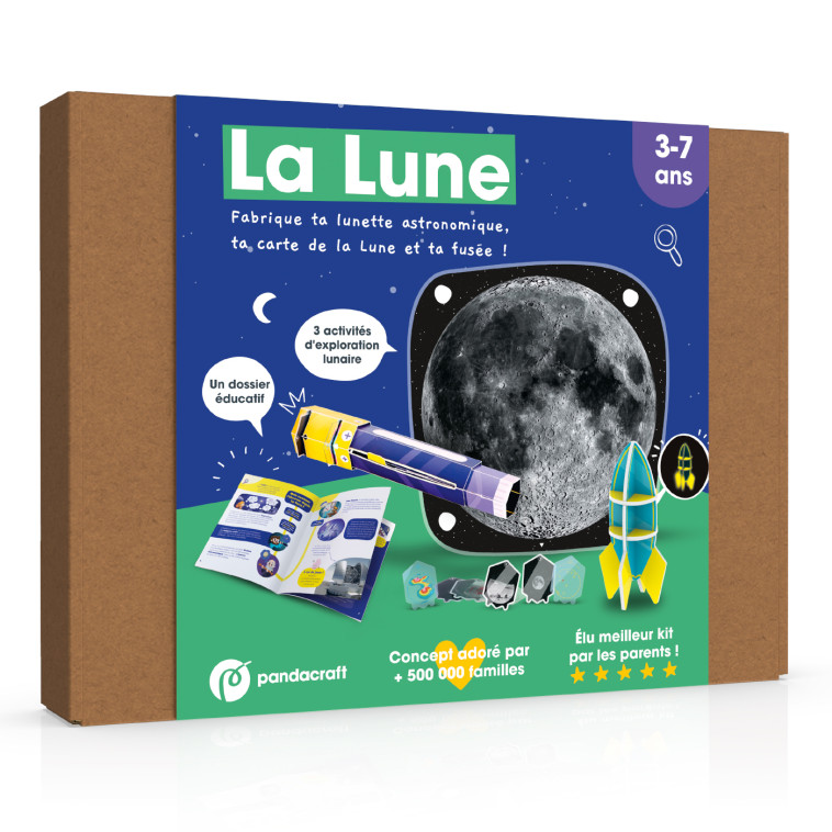 LA LUNE 3-7 ANS - XXX - PANDACRAFT