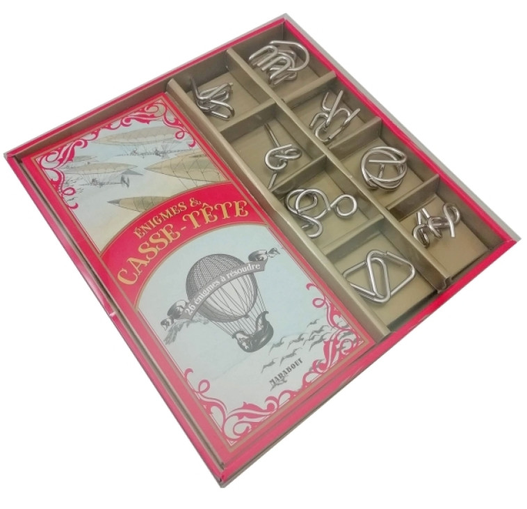 COFFRET ENIGMES & CASSE-TETE EXTRAORDINAIRE S - COLLECTIF - MARABOUT