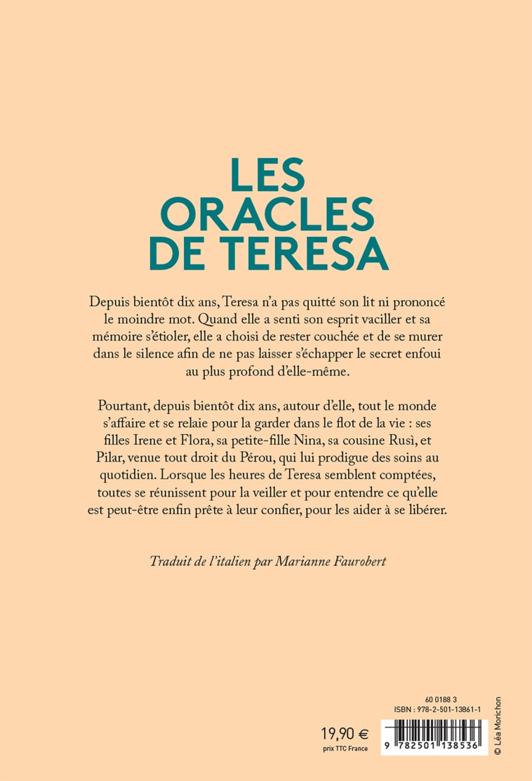 LES ORACLES DE TERESA - CECCONI ARIANNA - HACHETTE FICTIO