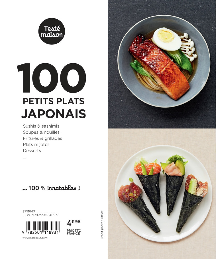 LES PETITS MARABOUT : 100 PETITS PLATS JAPO NAIS - XXX - MARABOUT